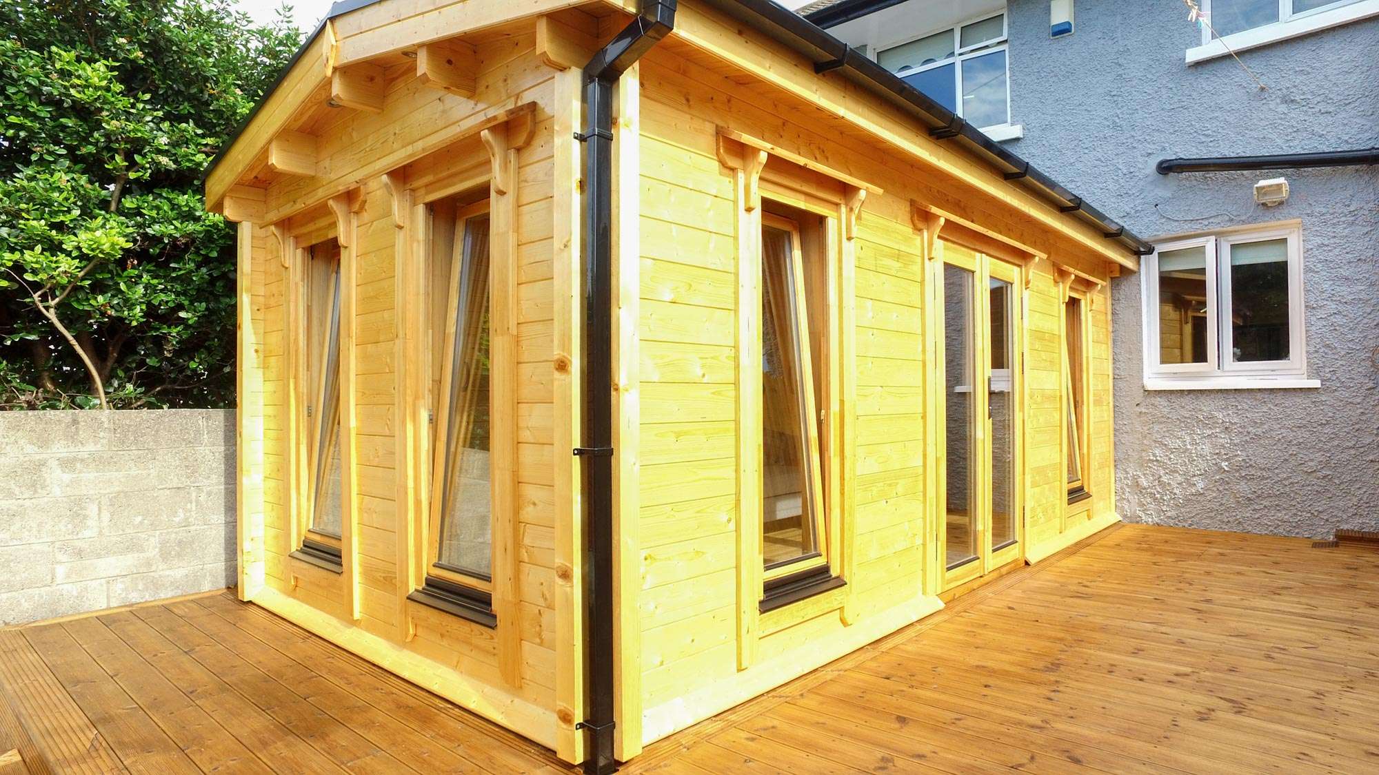 Rooftop Wooden House Manufacturers in India
