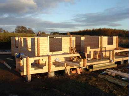 Wooden House Construction Services in India