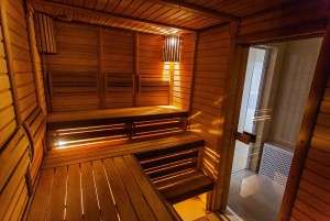 Pine Wood Sauna in India