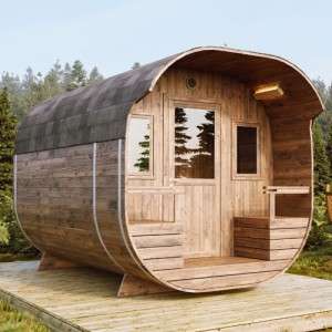 Wooden Barrel Cabins in India