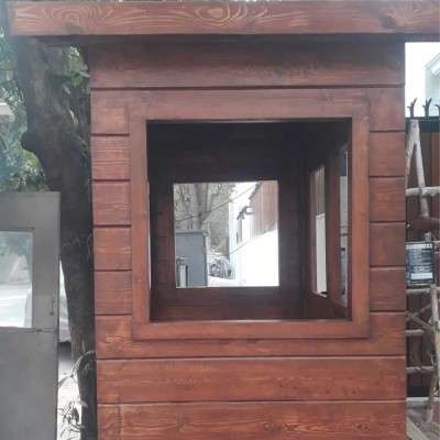 Wooden Security Booths